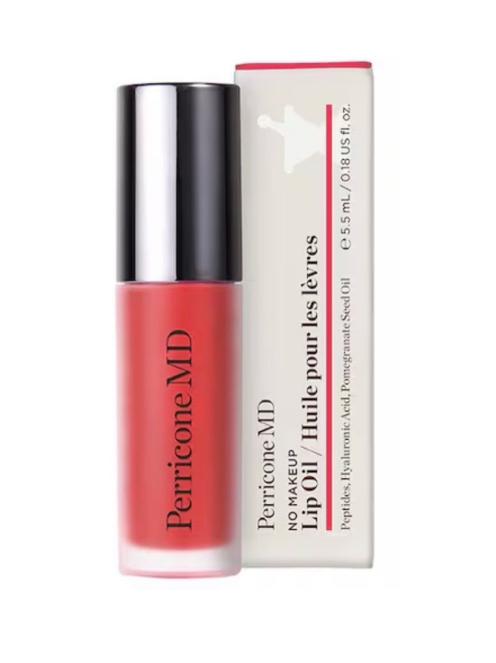 NIB• Perricone MD •No Makeup Lip Oil 
5 Raspberry